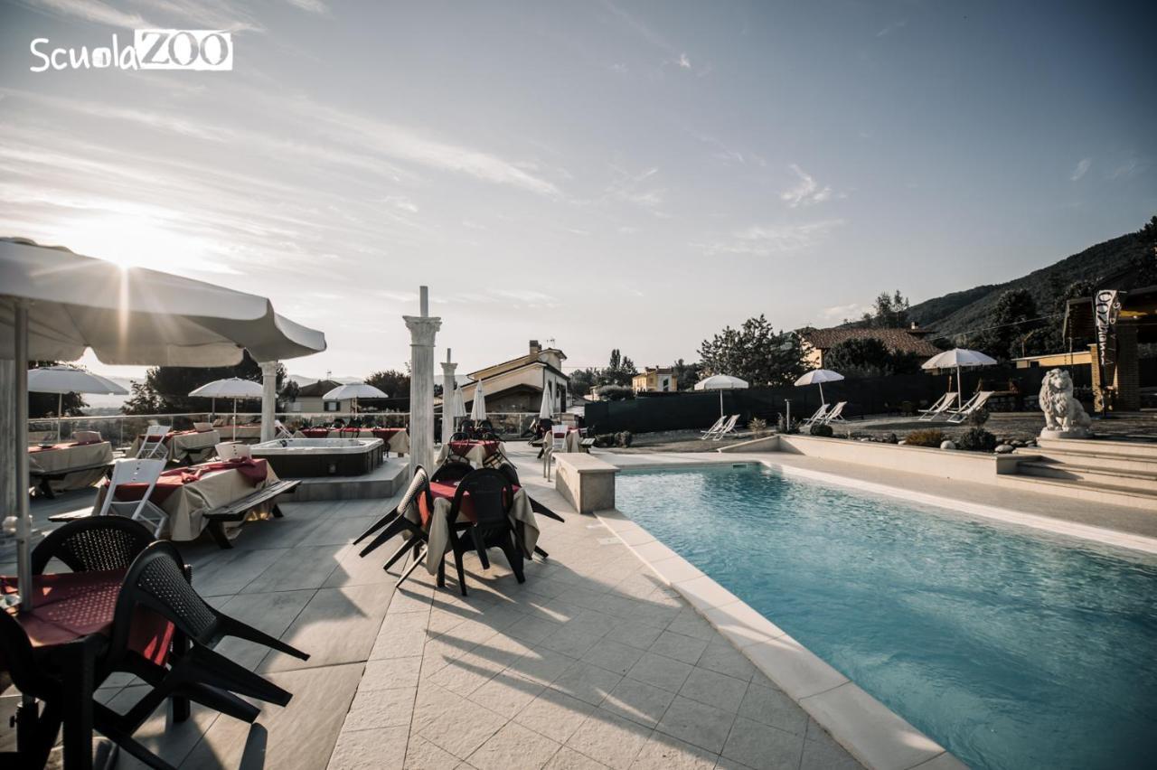 La Villa Guest House Capitignano ภายนอก รูปภาพ